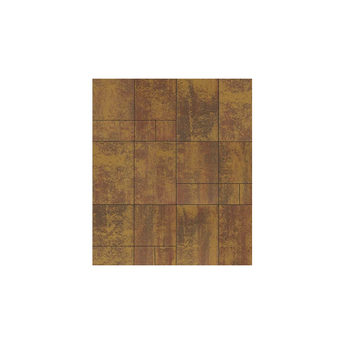 Тротуарная плитка Выбор Грандо Б.9.Фсм.6 60 мм Листопад Осень