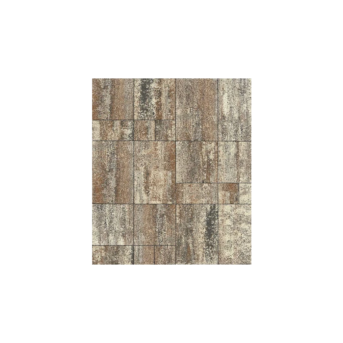 Тротуарная плитка Выбор Грандо Б.9.Фсм.6 60 мм Листопад Сахара