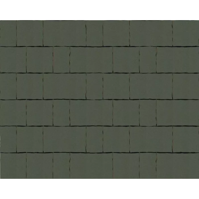 Тротуарная плитка Фабрика Готика Старый город 260х160х60, 160х160х60, 100х160х60, PROFI Зеленый на сером цементе ч/п