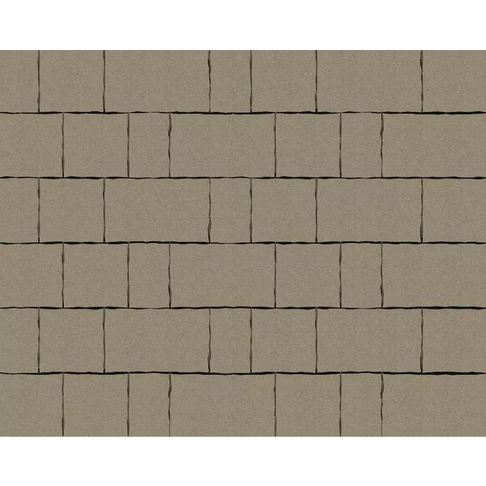 Тротуарная плитка Фабрика Готика Старый город 260х160х60, 160х160х60, 100х160х60, PROFI белый на белом цементе ч/п