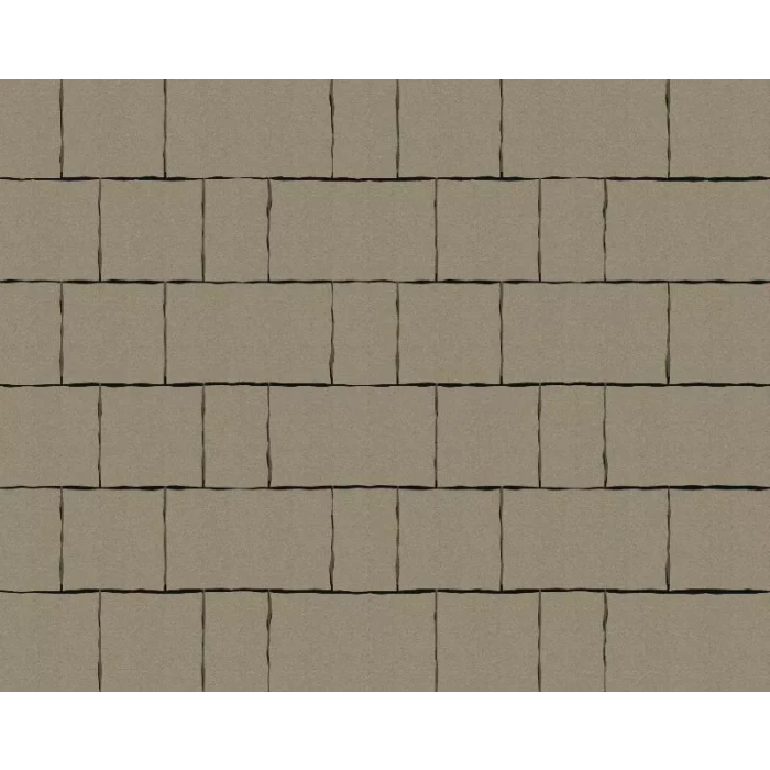 Тротуарная плитка Фабрика Готика Старый город 260х160х60, 160х160х60, 100х160х60, PROFI белый на белом цементе ч/п