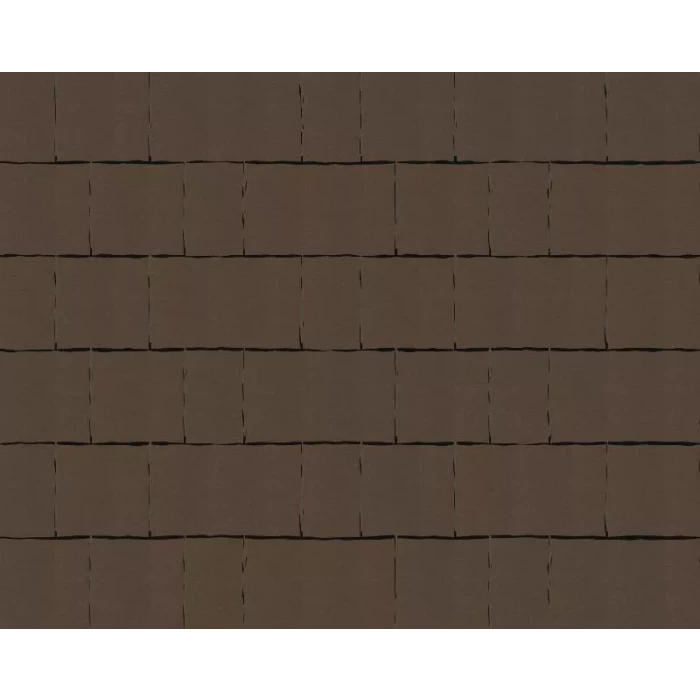 Тротуарная плитка Фабрика Готика Старый город 260х160х60, 160х160х60, 100х160х60, PROFI Коричневый на сером цементе ч/п