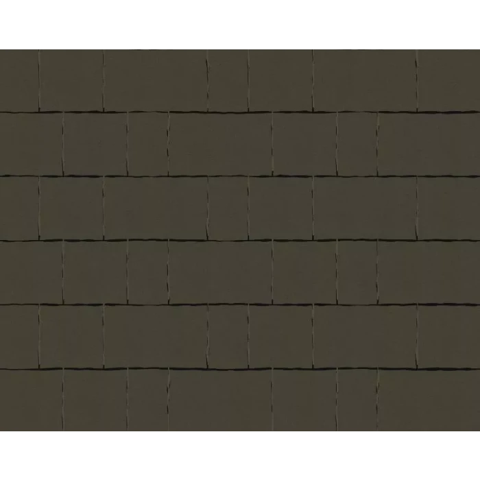 Тротуарная плитка Фабрика Готика Старый город 260х160х60, 160х160х60, 100х160х60, PROFI Супер-черный на сером цементе ч/п