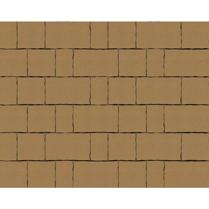 Тротуарная плитка Фабрика Готика Старый город 260х160х60, 160х160х60, 100х160х60, PROFI Желтый на белом цементе ч/п