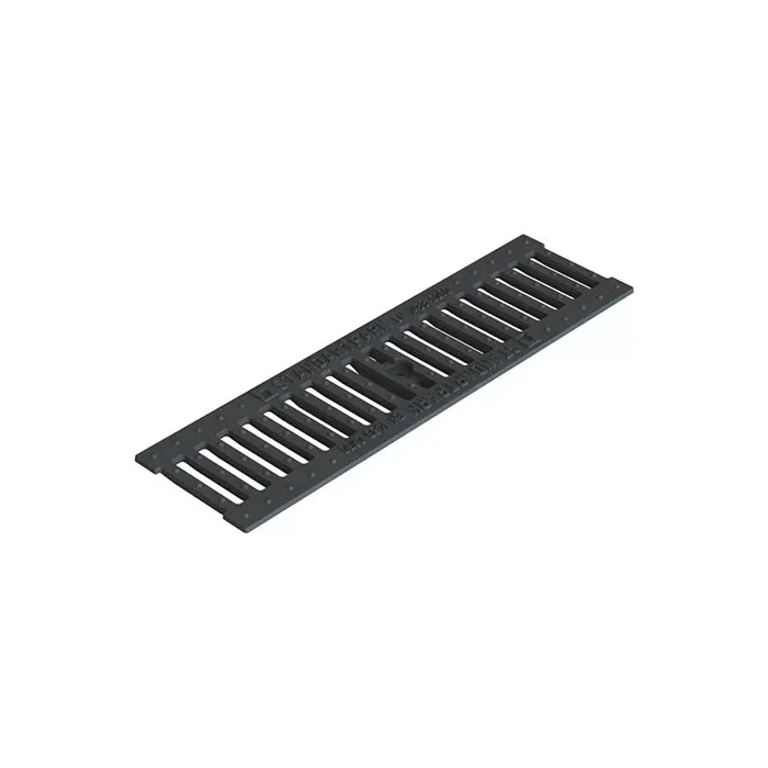 Решетка водоприемная Standartpark Basic DN100 чугунная щелевая кл. С250