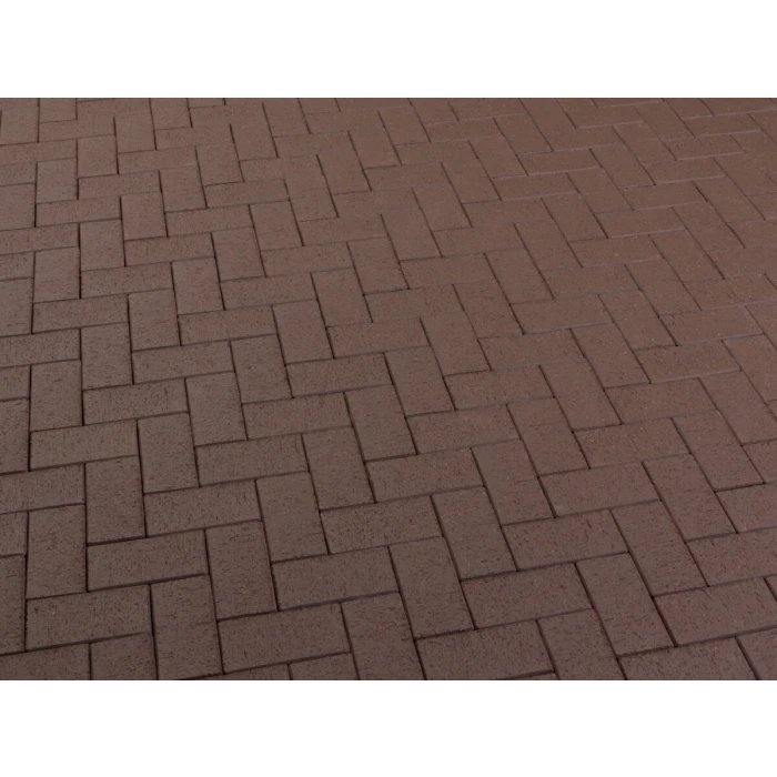 Тротуарная клинкерная брусчатка Feldhaus Klinker 502 KF umbra plano 200*100*45