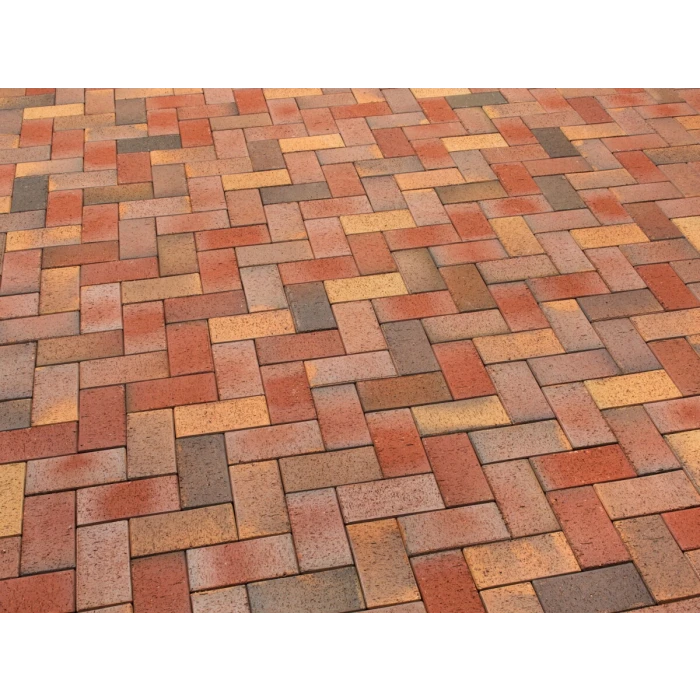 Тротуарная клинкерная брусчатка Feldhaus Klinker 415 galea solea 200*100*52мм