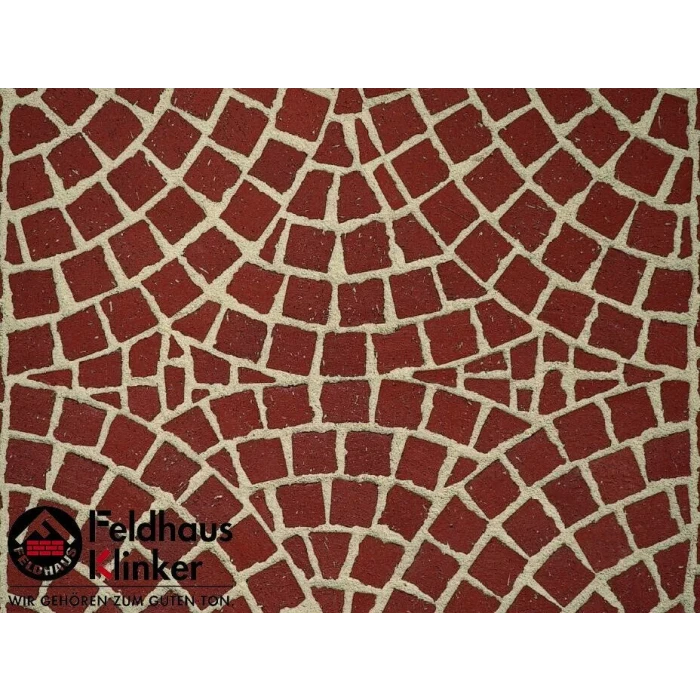 Тротуарная клинкерная мозаика Feldhaus Klinker Klinker M402DF 240*118*52мм