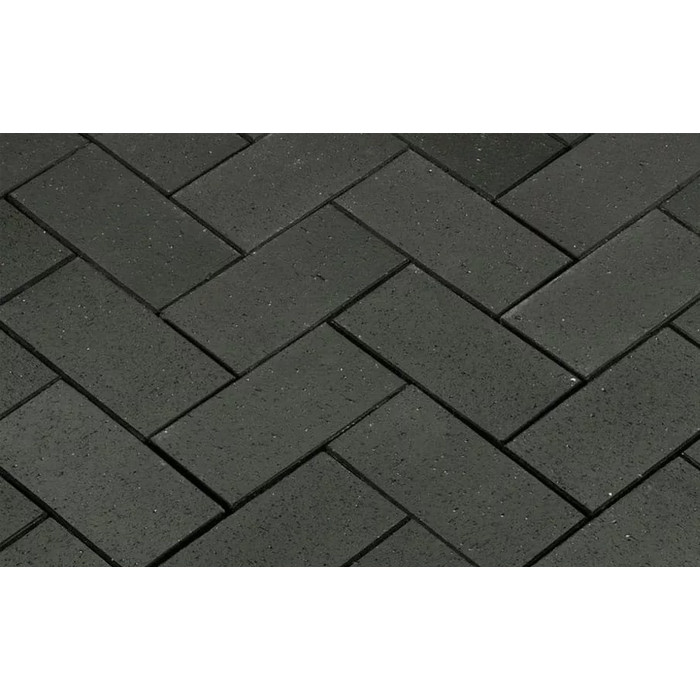 Тротуарная клинкерная брусчатка Penter Baltic Klinker Pavers Grafit, 200*100*45 мм