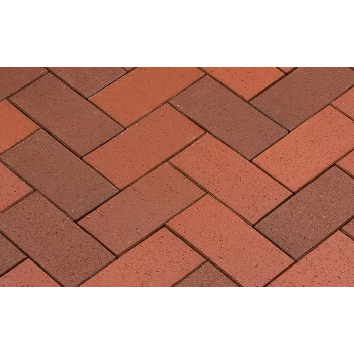 Тротуарная клинкерная брусчатка Penter Baltic Klinker Pavers Nuance, 200*100*45 мм