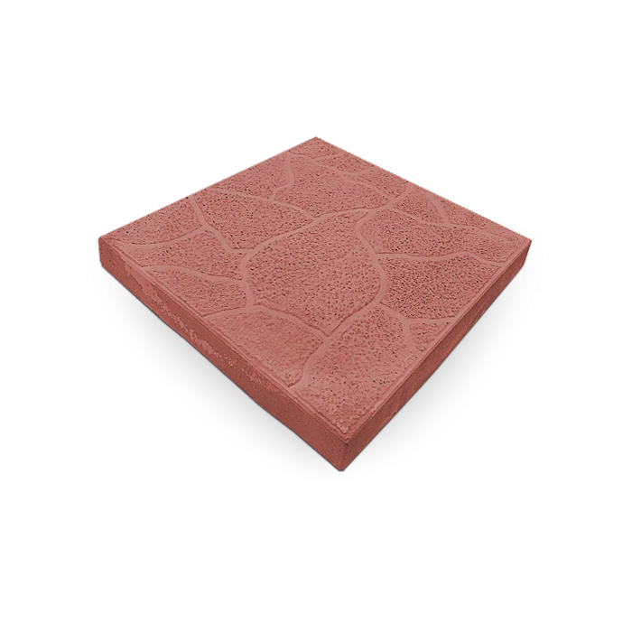 Тротуарная плитка «Тучка» 300х300х30 красная