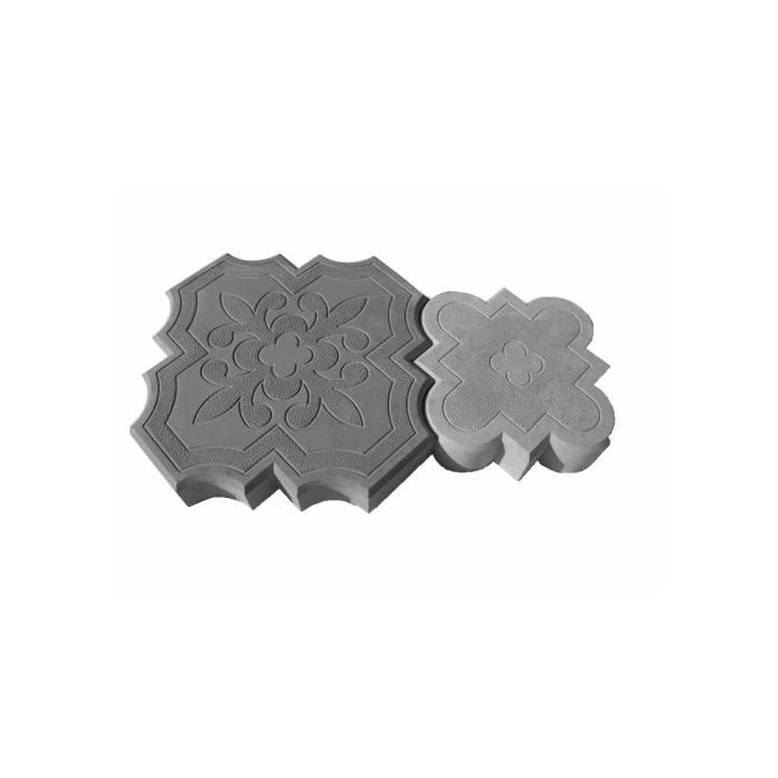 Тротуарная плитка Клевер краковский 295х295х45 серая