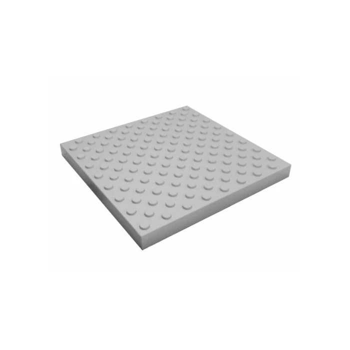 Тактильная плитка с конусообразными рифами 300x300x30 серая